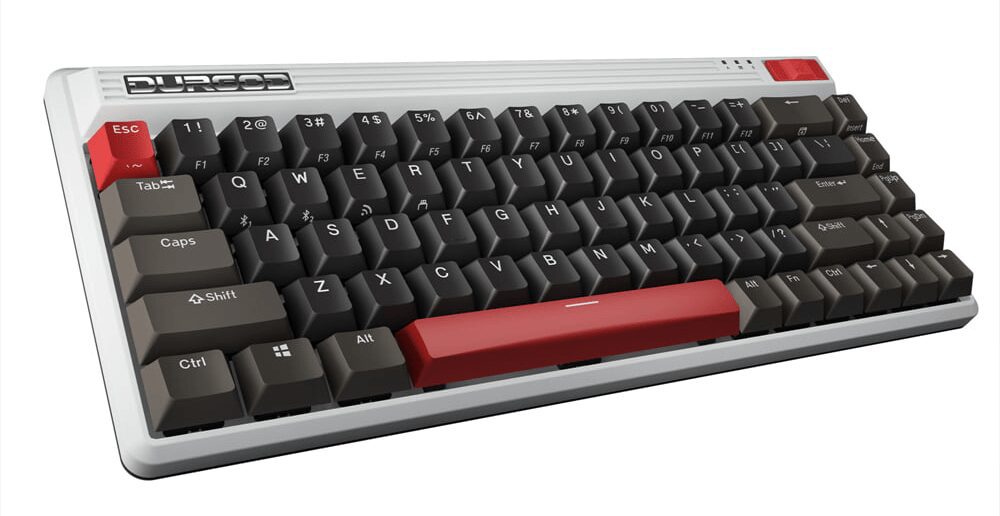 Durgod Fusion 65% Bluetooth 5.0 2.4G Wireless Mechanical Keyboard cherry switch type c software macro NKRO PBT Doubleshot keycap