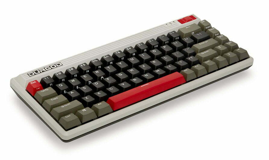 Durgod Fusion 65% Bluetooth 5.0 2.4G Wireless Mechanical Keyboard cherry switch type c software macro NKRO PBT Doubleshot keycap