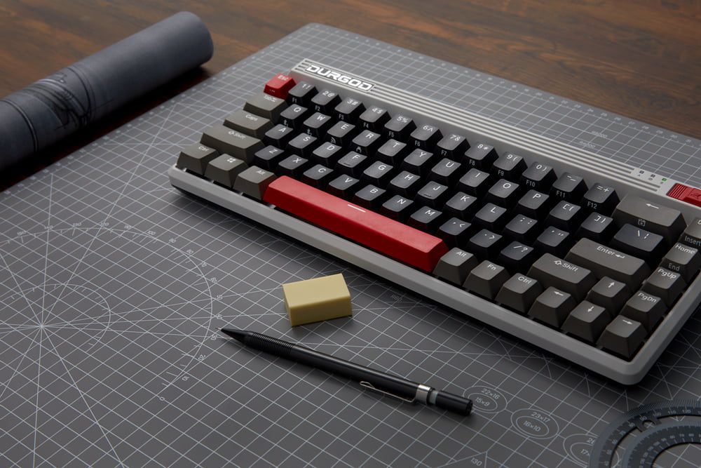 Durgod Fusion 65% Bluetooth 5.0 2.4G Wireless Mechanical Keyboard cherry switch type c software macro NKRO PBT Doubleshot keycap Durgod Fusion 65% Bluetooth 5.0 2.4G Wireless Mechanical Keyboard cherry switch type c software macro NKRO PBT Doubleshot keycap