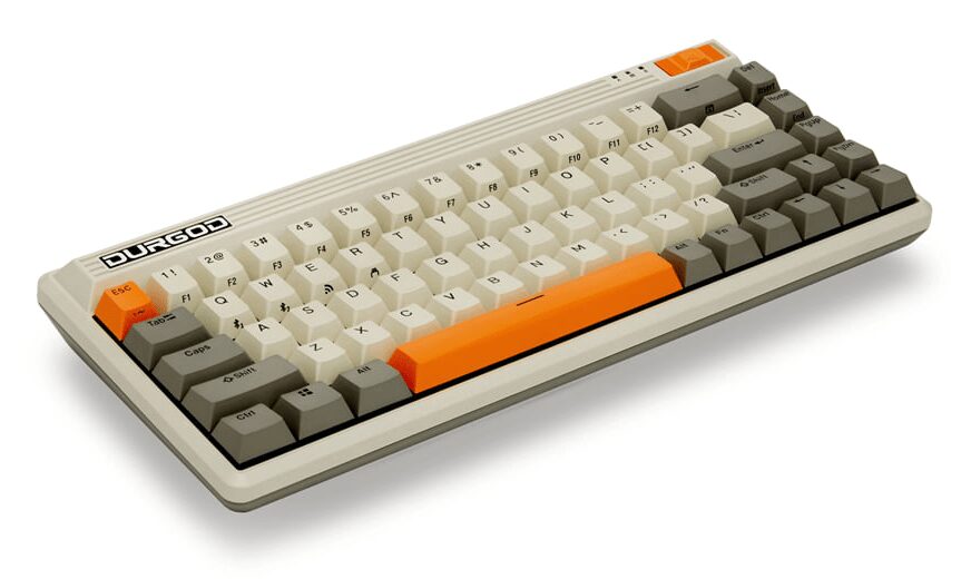 Durgod Fusion 65% Bluetooth 5.0 2.4G Wireless Mechanical Keyboard cherry switch type c software macro NKRO PBT Doubleshot keycap