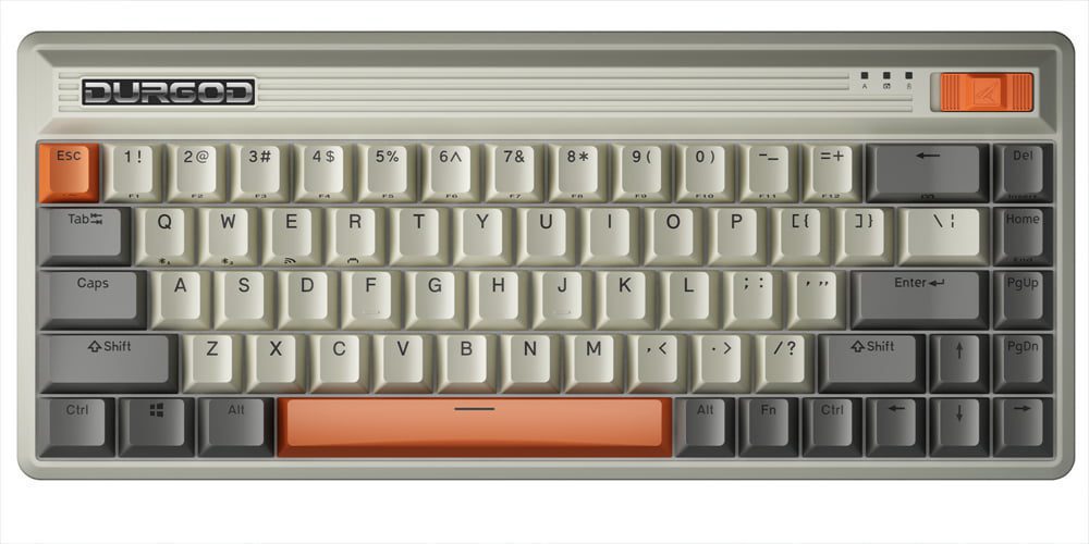 Durgod Fusion 65% Bluetooth 5.0 2.4G Wireless Mechanical Keyboard cherry switch type c software macro NKRO PBT Doubleshot keycap Durgod Fusion 65% Bluetooth 5.0 2.4G Wireless Mechanical Keyboard cherry switch type c software macro NKRO PBT Doubleshot keycap