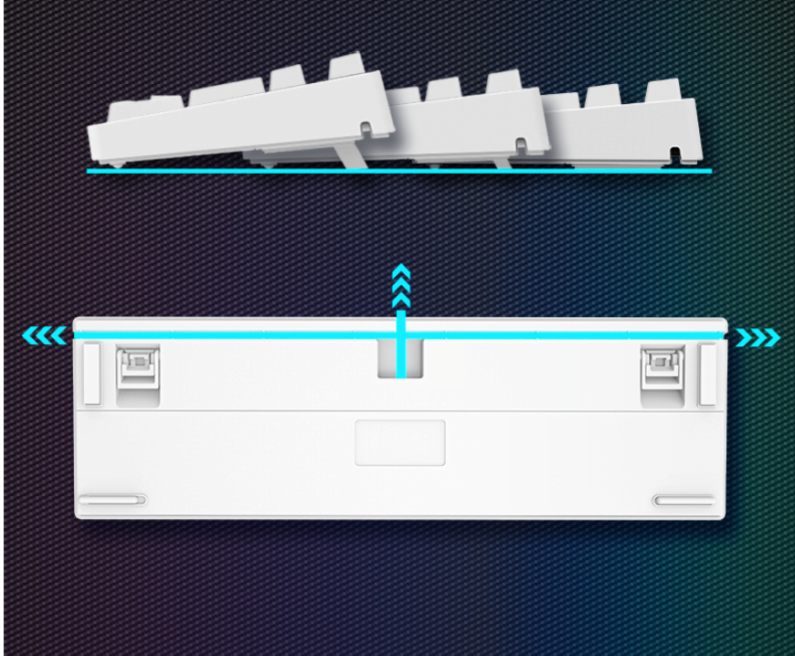 IKBC F400 F410 87 keyboard RGB cherry brown red speed mechanical keyboard backlighting RGB 108 keys