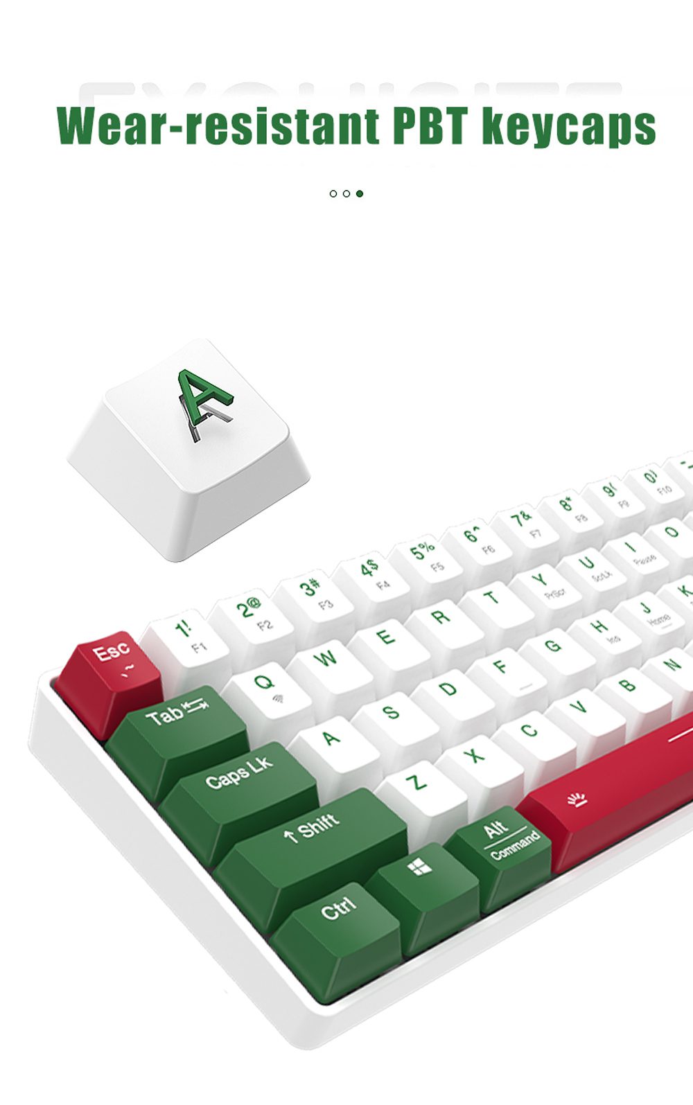 DAREU 60% Mini Mechanical Keyboard Portable 61 Keys Dual-mode Bluetooth Wireless Wired PBT Keycaps Magnetic Tripod Gaming KB DAREU EK681