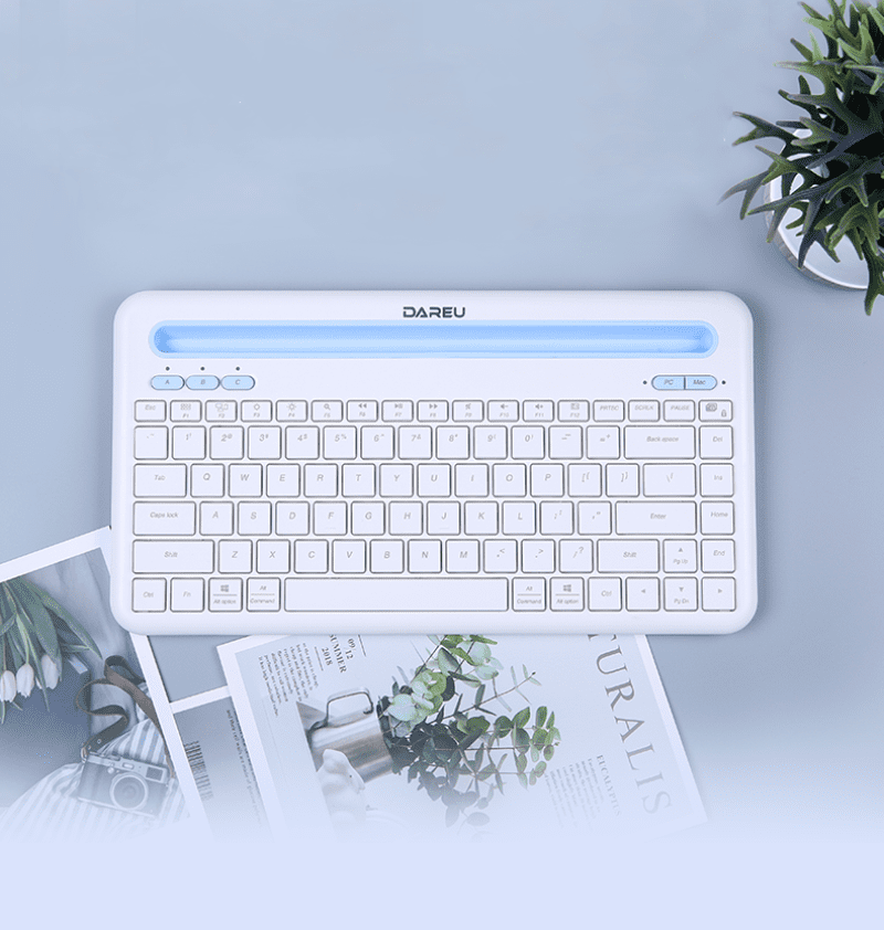 Dareu LK200 bluetooth keyboard Ultra-thin portable universal wireless keyboard for ipad PC mobile phone Dareu LK200 bluetooth keyboard Ultra-thin portable universal wireless keyboard for ipad PC mobile phone