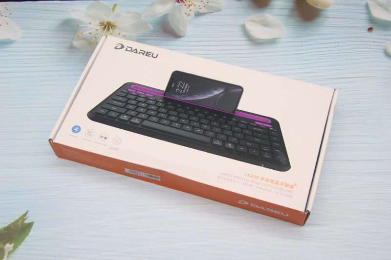 Dareu LK200 bluetooth keyboard Ultra-thin portable universal wireless keyboard for ipad PC mobile phone Dareu LK200 bluetooth keyboard Ultra-thin portable universal wireless keyboard for ipad PC mobile phone