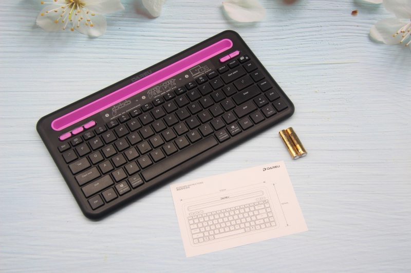 Dareu LK200 bluetooth keyboard Ultra-thin portable universal wireless keyboard for ipad PC mobile phone Dareu LK200 bluetooth keyboard Ultra-thin portable universal wireless keyboard for ipad PC mobile phone