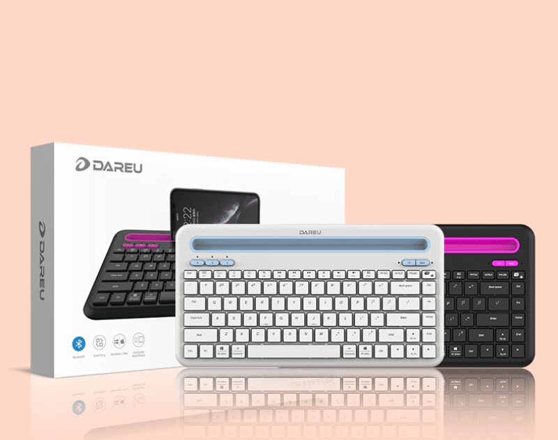 Dareu LK200 bluetooth keyboard Ultra-thin portable universal wireless keyboard for ipad PC mobile phone Dareu LK200 bluetooth keyboard Ultra-thin portable universal wireless keyboard for ipad PC mobile phone