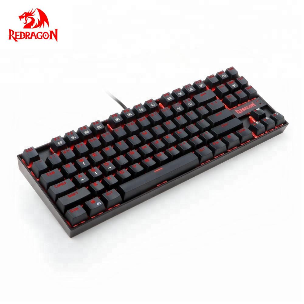 Redragon KUMARA K552 RGB Backlighting 87 Key Blue Switches Wired Mechanical Gaming Keyboard K552RGB For PC Gamers Redragon KUMARA K552 RGB Backlighting 87 Key Blue Switches Wired Mechanical Gaming Keyboard K552RGB For PC Gamers