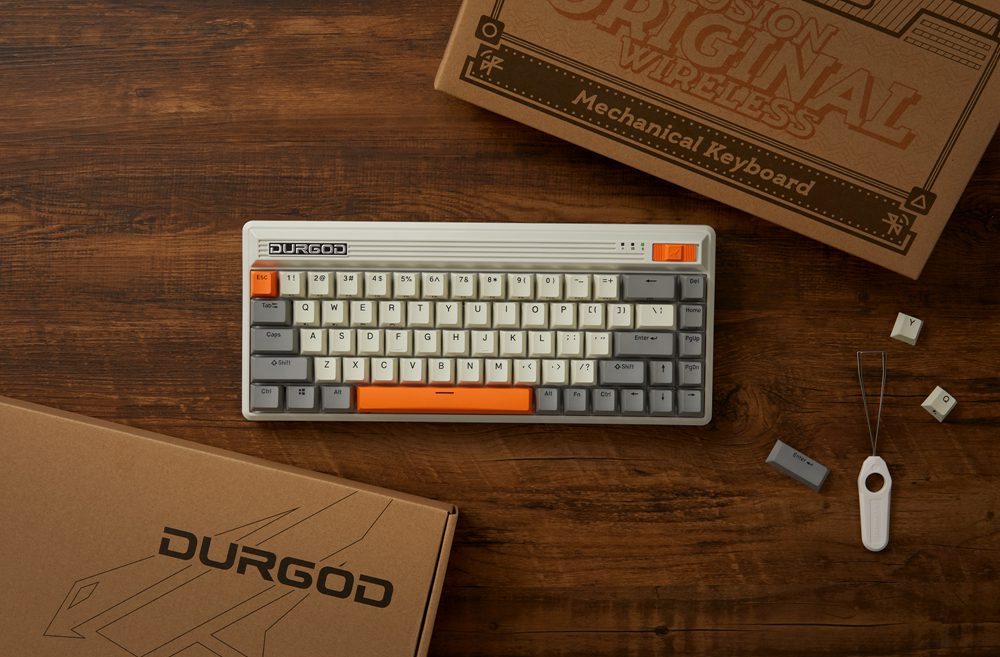 Durgod Fusion 65% Bluetooth 5.0 2.4G Wireless Mechanical Keyboard cherry switch type c software macro NKRO PBT Doubleshot keycap Durgod Fusion 65% Bluetooth 5.0 2.4G Wireless Mechanical Keyboard cherry switch type c software macro NKRO PBT Doubleshot keycap