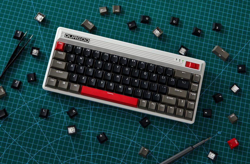 Durgod Fusion 65% Bluetooth 5.0 2.4G Wireless Mechanical Keyboard cherry switch type c software macro NKRO PBT Doubleshot keycap Durgod Fusion 65% Bluetooth 5.0 2.4G Wireless Mechanical Keyboard cherry switch type c software macro NKRO PBT Doubleshot keycap