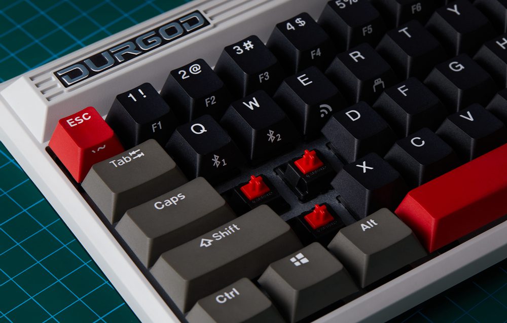 Durgod Fusion 65% Bluetooth 5.0 2.4G Wireless Mechanical Keyboard cherry switch type c software macro NKRO PBT Doubleshot keycap Durgod Fusion 65% Bluetooth 5.0 2.4G Wireless Mechanical Keyboard cherry switch type c software macro NKRO PBT Doubleshot keycap