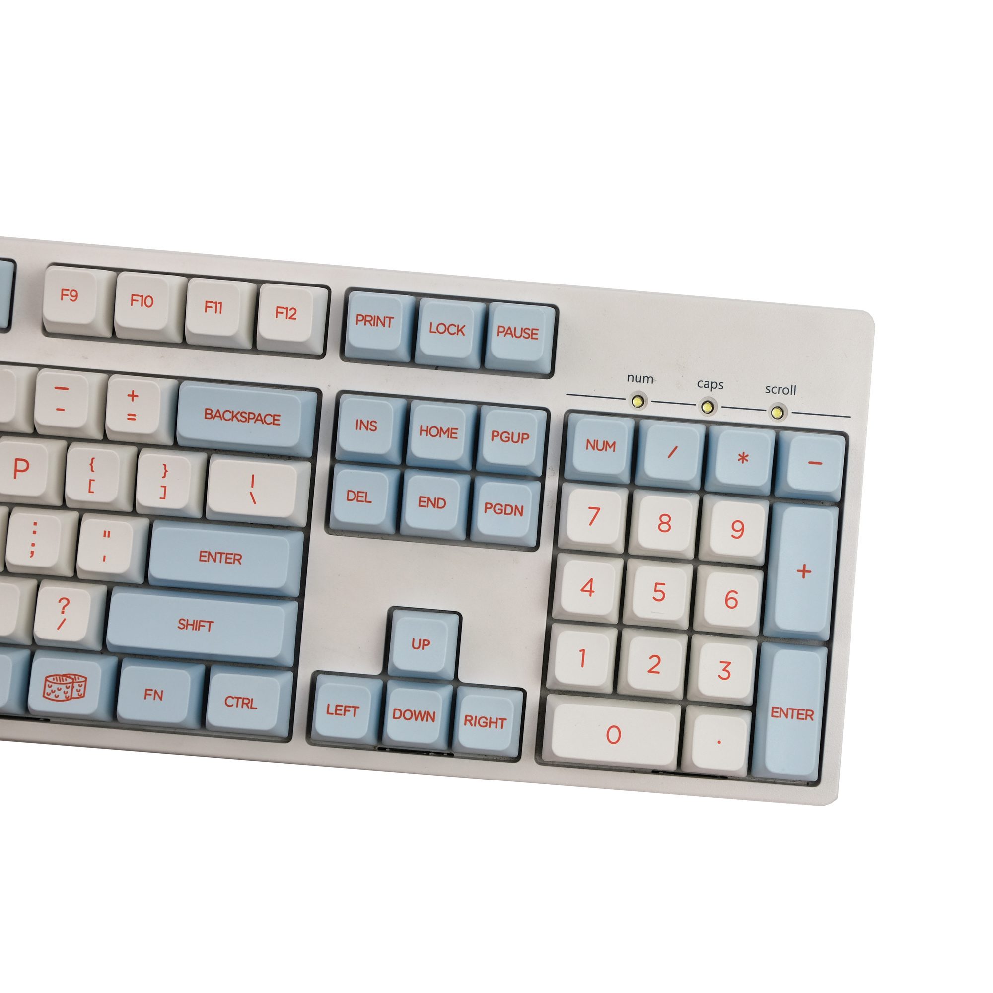 138 Keys/set Salmon Keycaps PBT Dye Subbed Key Caps MDA Profile For Keychron Q1 Q2 K2 65% 75% Anne GH60 GK64 Poker Varmilo