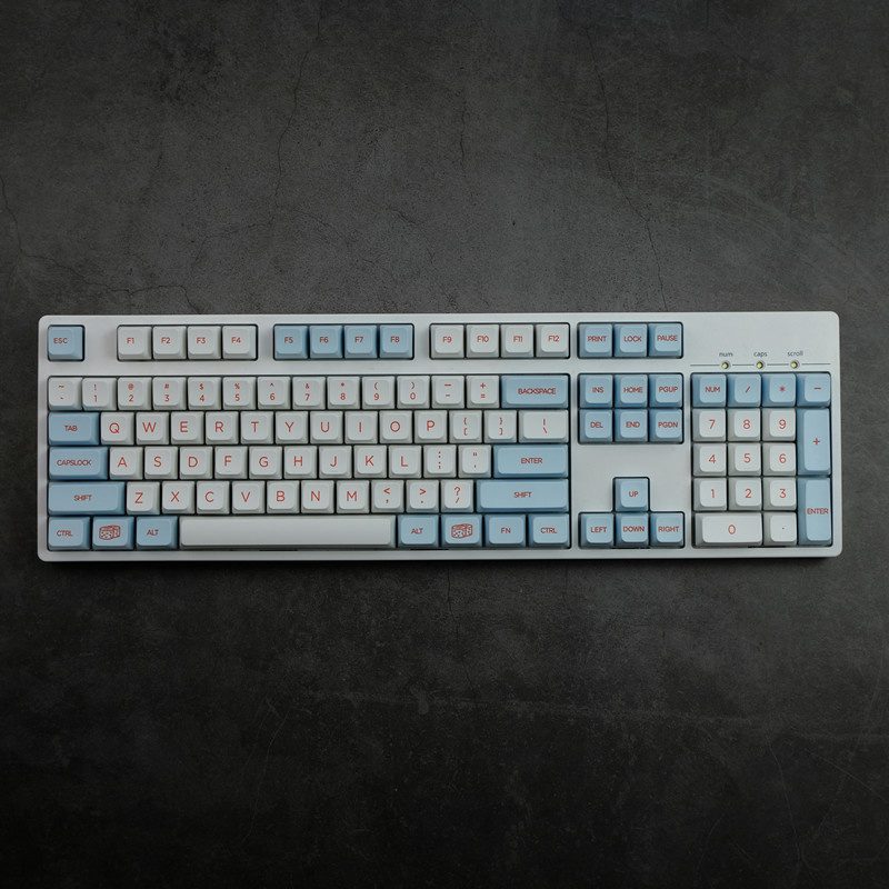 138 Keys/set Salmon Keycaps PBT Dye Subbed Key Caps MDA Profile For Keychron Q1 Q2 K2 65% 75% Anne GH60 GK64 Poker Varmilo