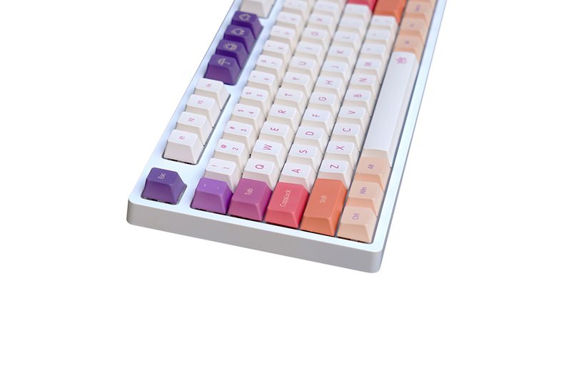 143 Keys/set Carmine Cloud Keycaps PBT Dye Subbed Key Cap Cherry Profile Key Caps For Keychron Anne GK64 Poker Varmilo FL980 143 Keys/set Carmine Cloud Keycaps PBT Dye Subbed Key Cap Cherry Profile Key Caps For Keychron Anne GK64 Poker Varmilo FL980