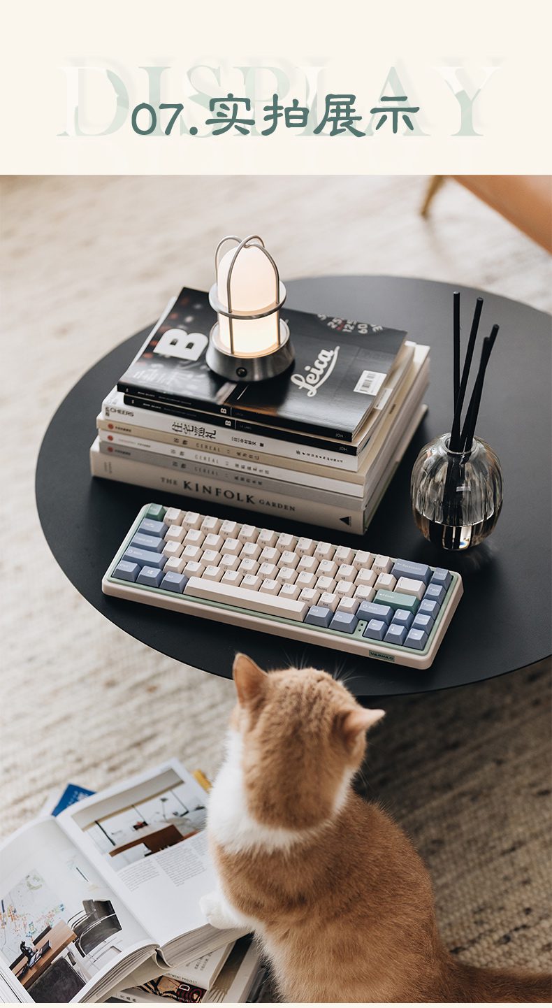 Varmilo minilo eucalyptus dual-mode electrostatic capacitor mechanical keyboard office portable keyboard cherry Varmilo minilo eucalyptus dual-mode electrostatic capacitor mechanical keyboard office portable keyboard cherry