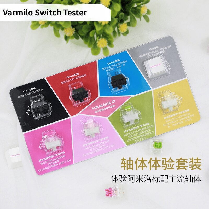 Varmilo Capacitive Switch Tester Cherry MX for Customized Mechanical Keyboard Sakura Daisy Rose Ivy Axis Gaming DIY