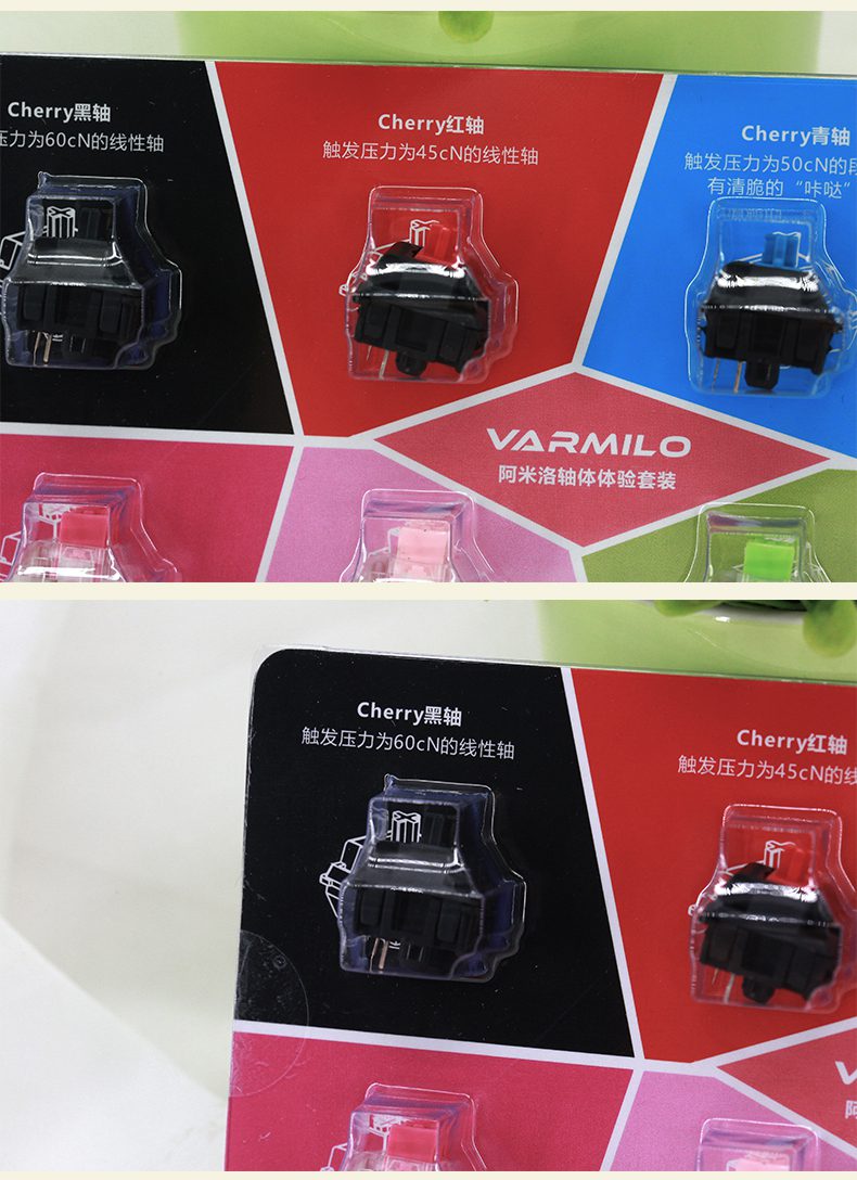 Varmilo Capacitive Switch Tester Cherry MX for Customized Mechanical Keyboard Sakura Daisy Rose Ivy Axis Gaming DIY