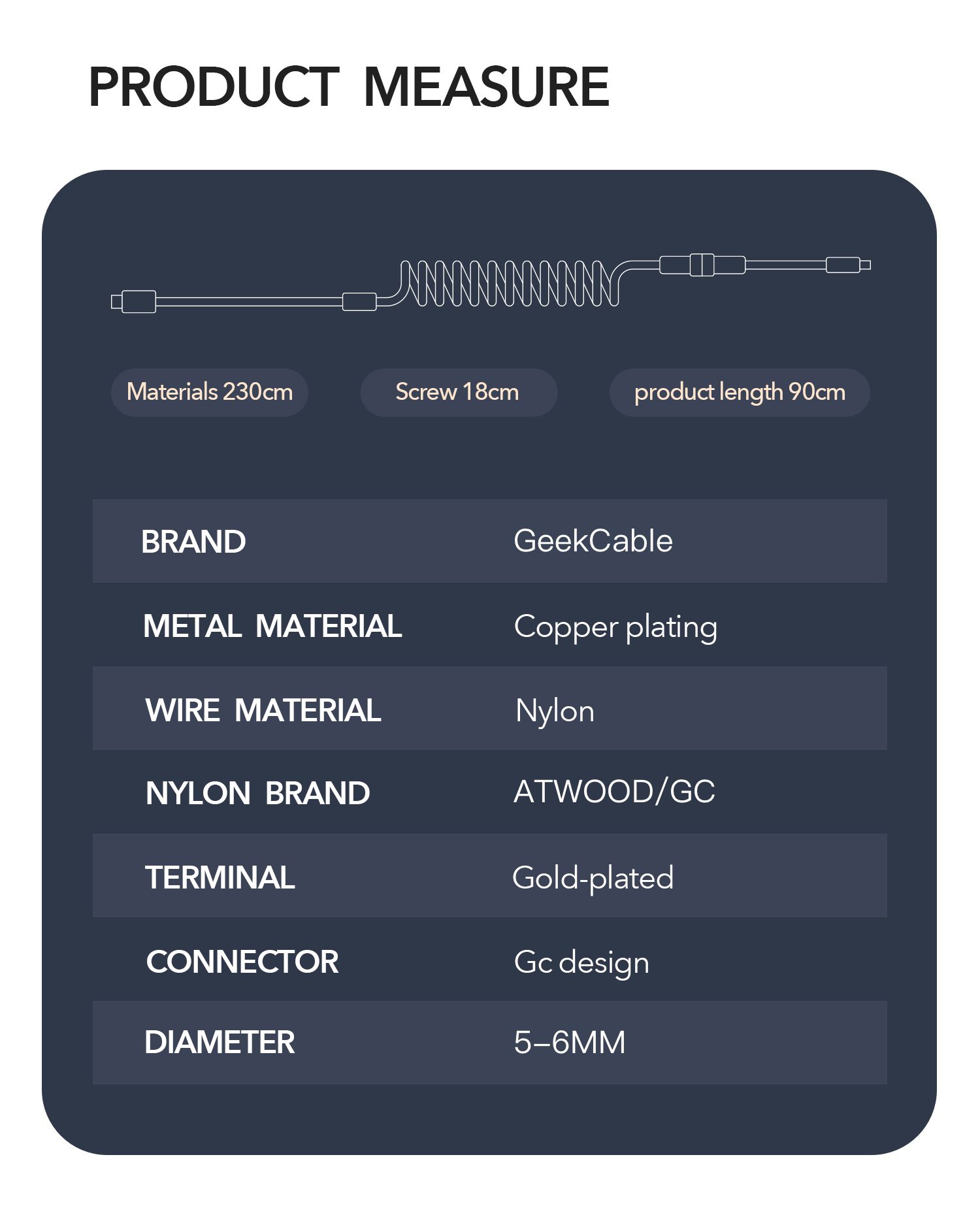 GeekCable Customized Mechanical Keyboard Data Cable For GMK Theme SP Keycaps For Filco For Varmilo Theme Full Pink Handmade