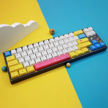 Varmilo flare star Wired + Bluetooth 5.0 Mechanical keyboard 68 keys cherry switch no light