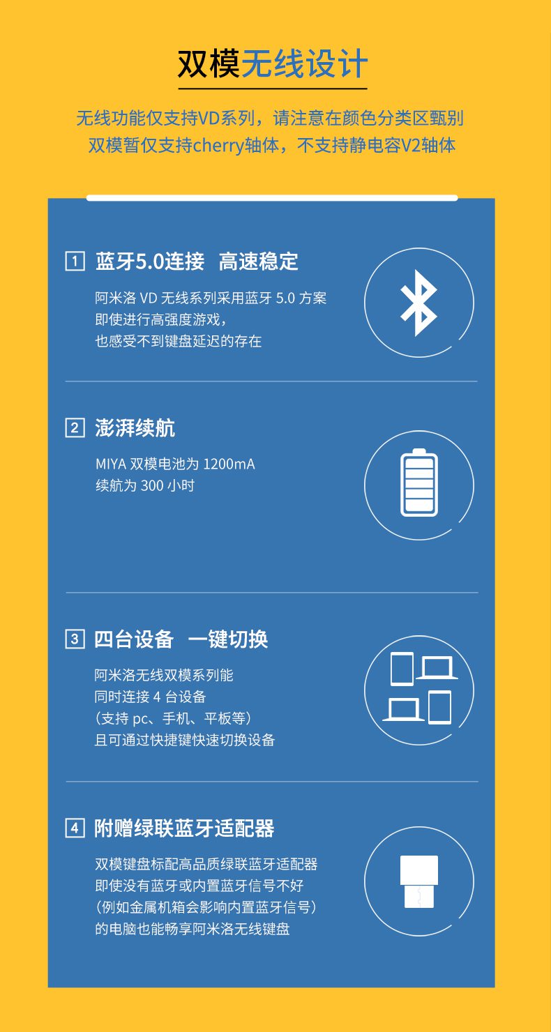 Varmilo flare star Wired + Bluetooth 5.0 Mechanical keyboard 68 keys cherry switch no light Varmilo flare star Wired + Bluetooth 5.0 Mechanical keyboard 68 keys cherry switch no light