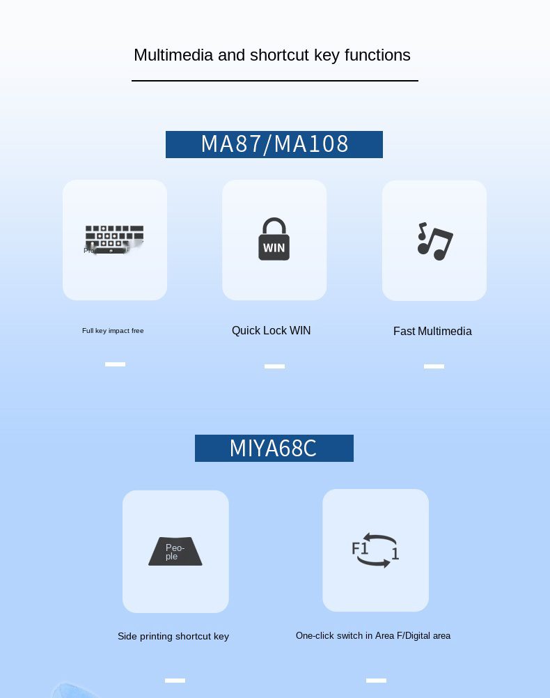 Varmilo Sea Melody mechanical keyboard 68key/87key/108key dual mode wired + Bluetooth 5.0 office gaming keyboard Varmilo Sea Melody mechanical keyboard 68key/87key/108key dual mode wired + Bluetooth 5.0 office gaming keyboard