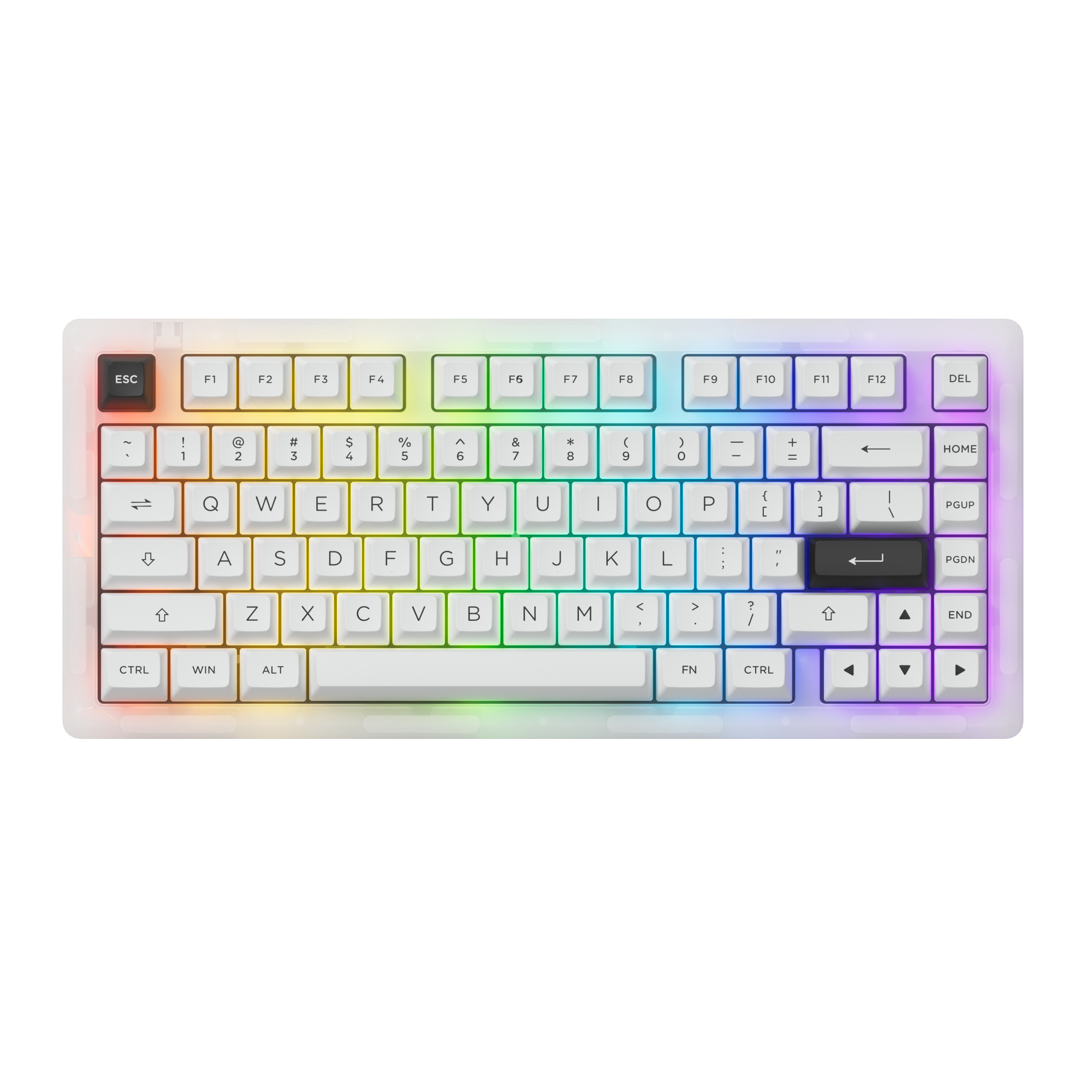 AKKO ACR75 PRO 81 Keys Gasket Mount Hot Swappable Wired Mechanical Keyboard Aluminum/PC Plate Poron/EVA Foam Acrylic CNC Case AKKO ACR75 PRO 81 Keys Gasket Mount Hot Swappable Wired Mechanical Keyboard Aluminum/PC Plate Poron/EVA Foam Acrylic CNC Case