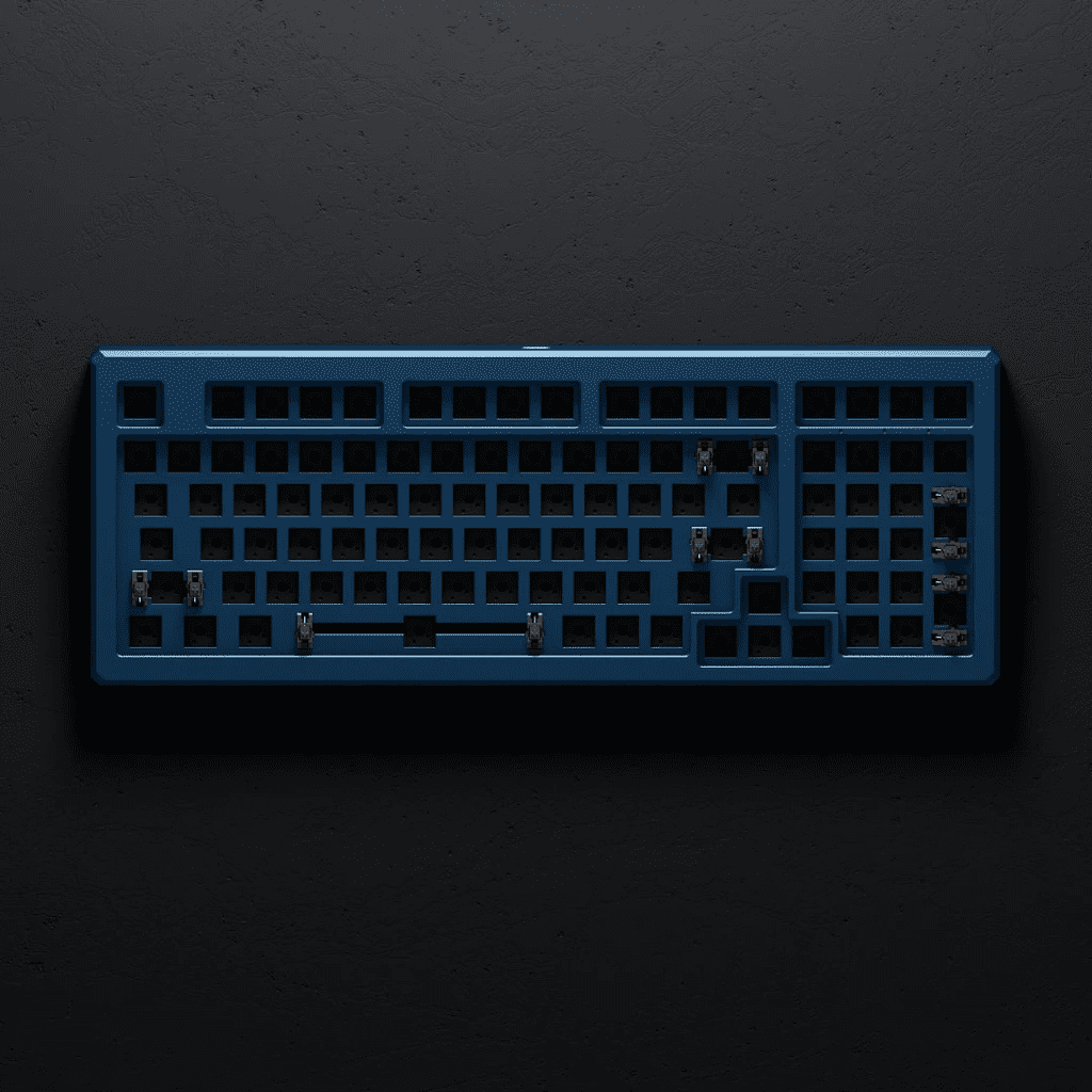 AKKO MOD003/004 98-Keys CNC Mechanical Keyboard Kit Gasket Mount (Mod 003)/Tray Mount (Mod 004) Hotswappable to 3-5 Pin Switches