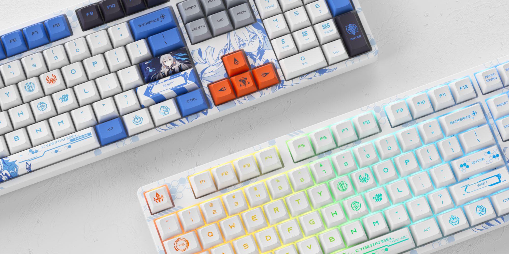 Akko 5108S BRONYA-ZAYCHIK Full-Size Wired Hot-Swap Mechanical Gaming Keyboard RGB Backlit 108-key JDA PBT Dye-Sub Keycaps Akko 5108S BRONYA-ZAYCHIK Full-Size Wired Hot-Swap Mechanical Gaming Keyboard RGB Backlit 108-key JDA PBT Dye-Sub Keycaps