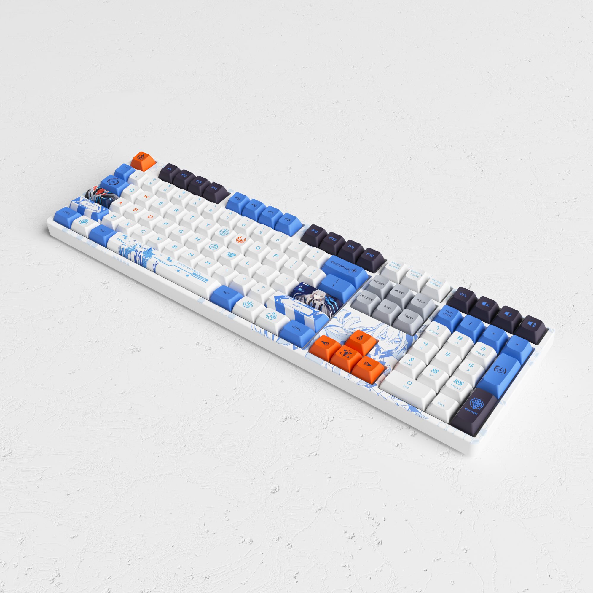 Akko 5108S BRONYA-ZAYCHIK Full-Size Wired Hot-Swap Mechanical Gaming Keyboard RGB Backlit 108-key JDA PBT Dye-Sub Keycaps Akko 5108S BRONYA-ZAYCHIK Full-Size Wired Hot-Swap Mechanical Gaming Keyboard RGB Backlit 108-key JDA PBT Dye-Sub Keycaps