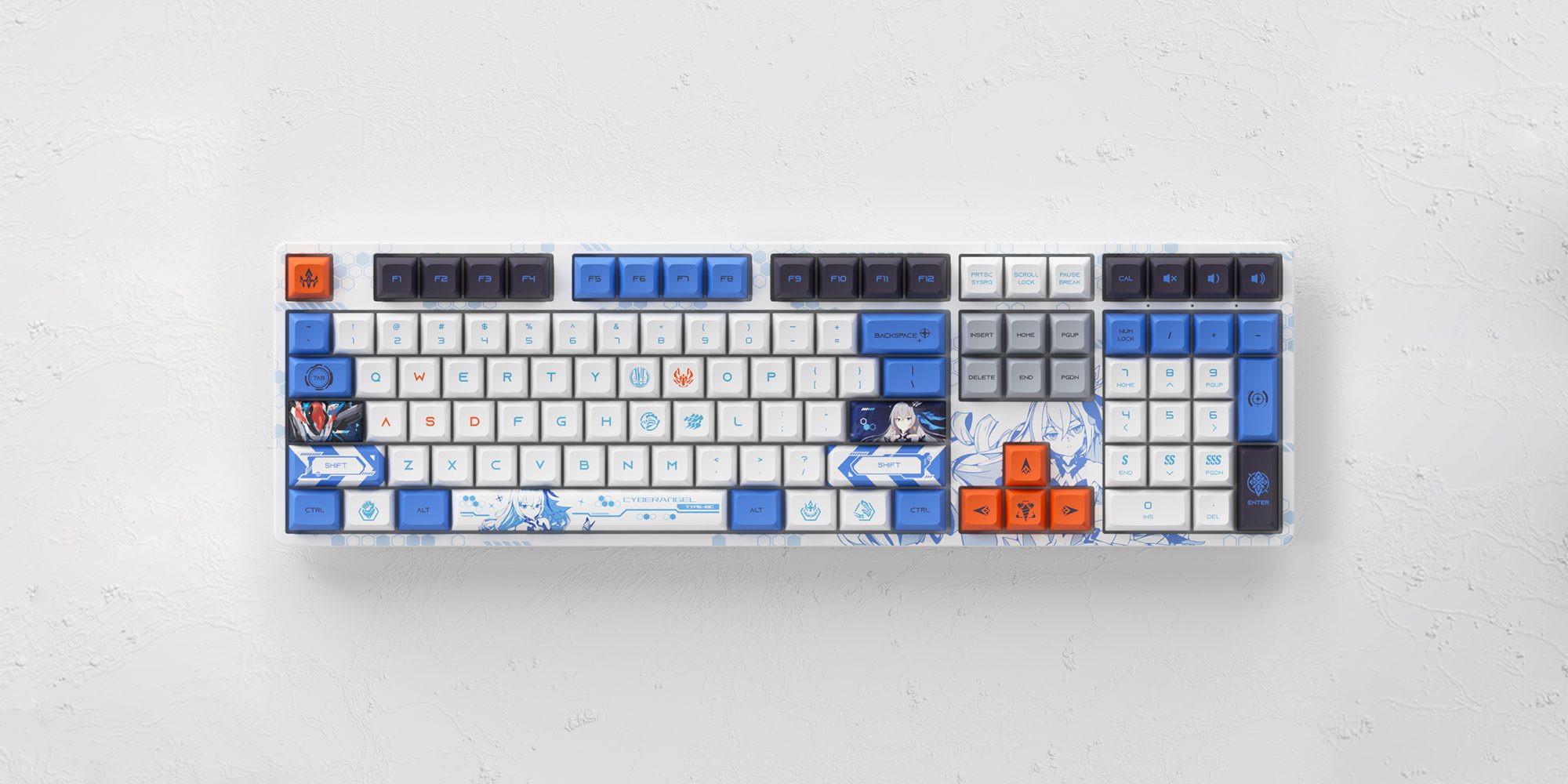 Akko 5108S BRONYA-ZAYCHIK Full-Size Wired Hot-Swap Mechanical Gaming Keyboard RGB Backlit 108-key JDA PBT Dye-Sub Keycaps Akko 5108S BRONYA-ZAYCHIK Full-Size Wired Hot-Swap Mechanical Gaming Keyboard RGB Backlit 108-key JDA PBT Dye-Sub Keycaps