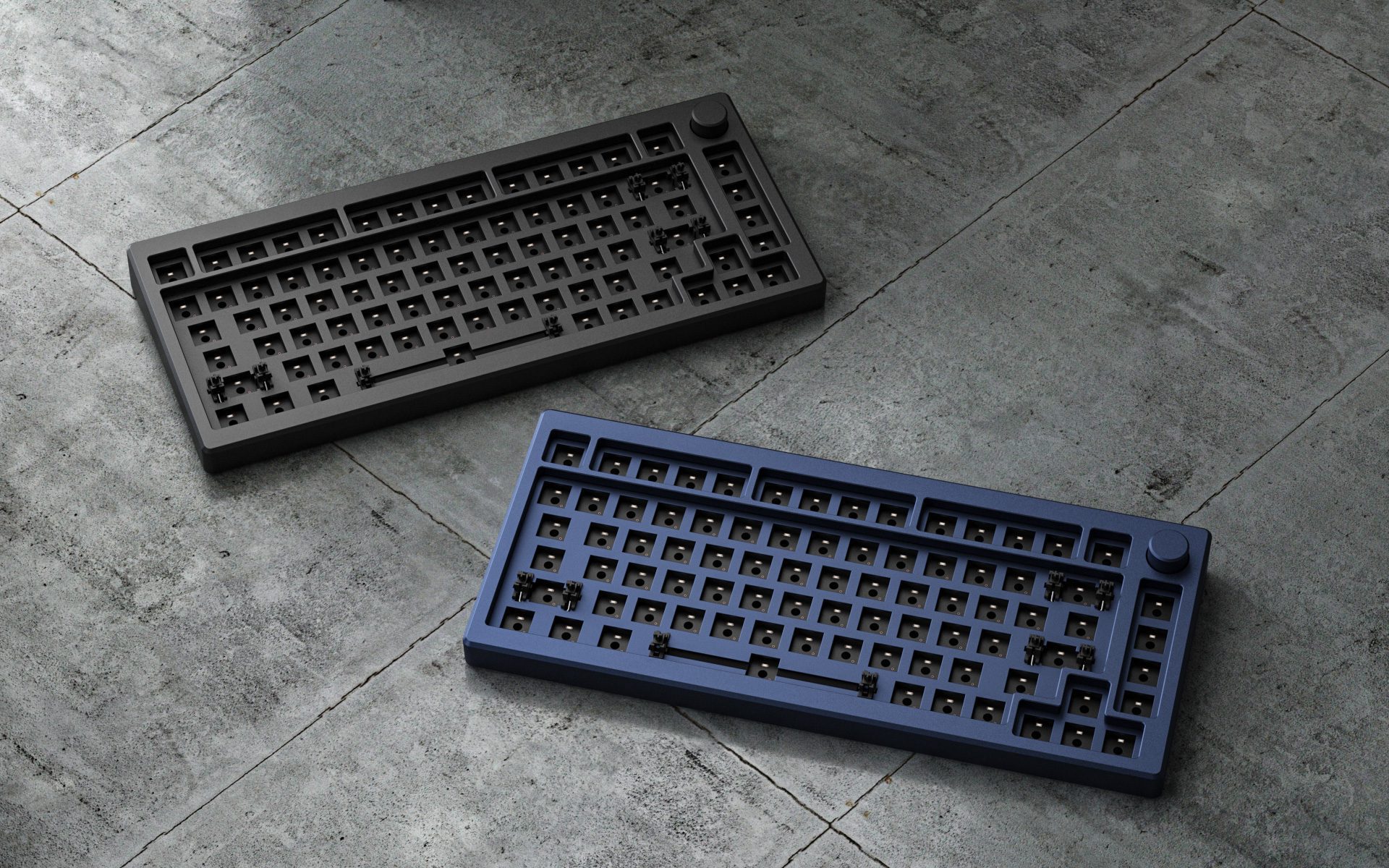 Akko MOD007 V2 RGB Keyboard Hot Swap DIY Kit Gasket Mount with 82-Key Layout Wired Mechanical Keyboard Gaming CNC Case Akko MOD007 V2 RGB Keyboard Hot Swap DIY Kit Gasket Mount with 82-Key Layout Wired Mechanical Keyboard Gaming CNC Case