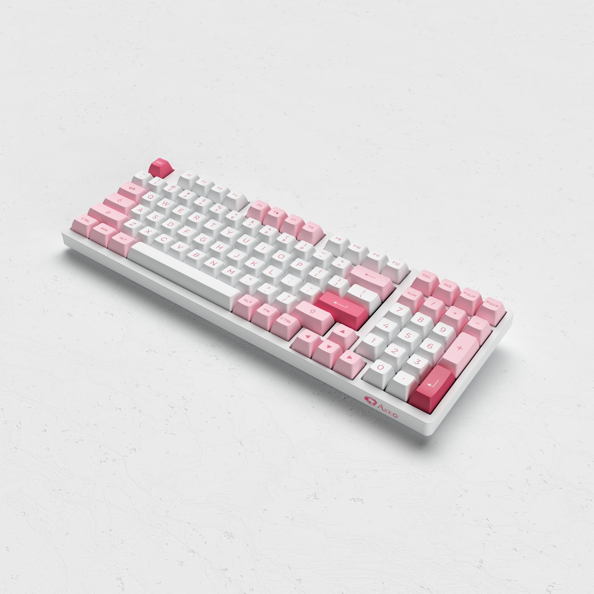 Akko 3098B Prunus Lannesiana RGB Hot-Swap Wireless Mechanical Gaming Keyboard 98-key Multi-Modes BT 5.0/2.4GHz/USB-C Double Shot Akko 3098B Prunus Lannesiana RGB Hot-Swap Wireless Mechanical Gaming Keyboard 98-key Multi-Modes BT 5.0/2.4GHz/USB-C Double Shot
