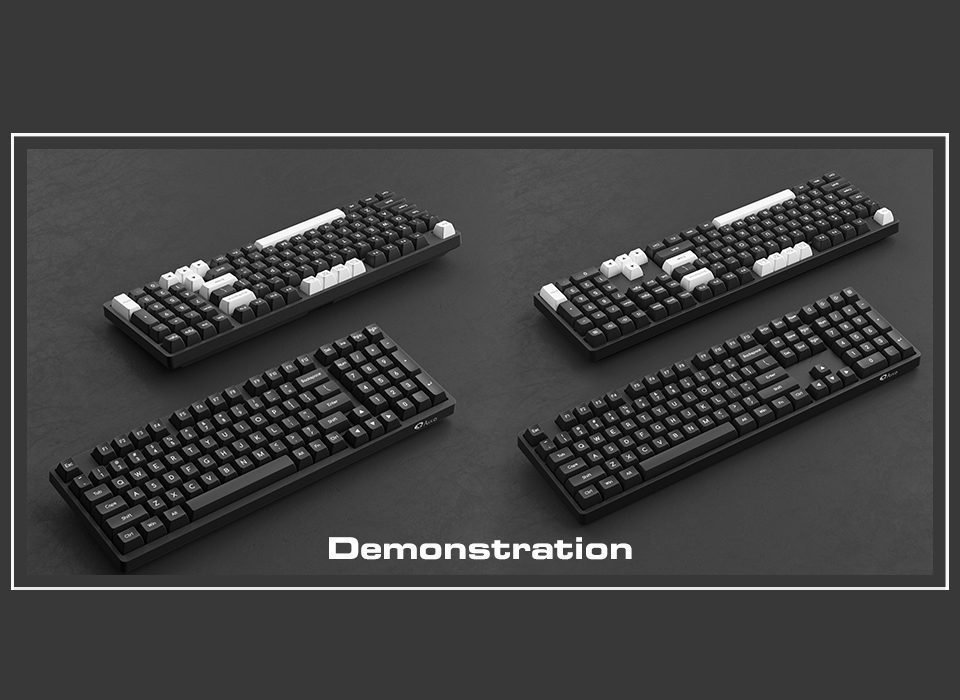 Akko BOW / WOB / Ocean Star / Black&Gold Keycap Set SAL Profile 195-key ANSI/ISO Layout ABS Key Caps for MX Mechanical Keyboards Akko BOW / WOB / Ocean Star / Black&Gold Keycap Set SAL Profile 195-key ANSI/ISO Layout ABS Key Caps for MX Mechanical Keyboards