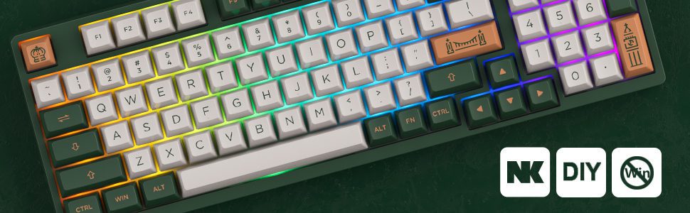 Akko 3098S World Tour London RGB Backlit Hot-Swap Mechanical Gaming Keyboard Wired 98-Key PBT Double-shot ASA Profile Keycaps Akko 3098S World Tour London RGB Backlit Hot-Swap Mechanical Gaming Keyboard Wired 98-Key PBT Double-shot ASA Profile Keycaps