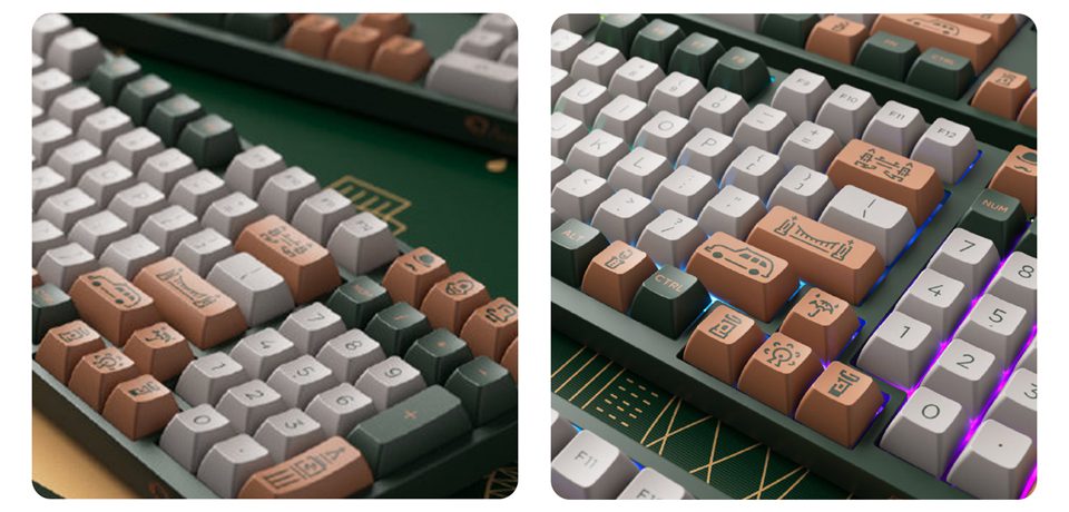 Akko 3098S World Tour London RGB Backlit Hot-Swap Mechanical Gaming Keyboard Wired 98-Key PBT Double-shot ASA Profile Keycaps Akko 3098S World Tour London RGB Backlit Hot-Swap Mechanical Gaming Keyboard Wired 98-Key PBT Double-shot ASA Profile Keycaps