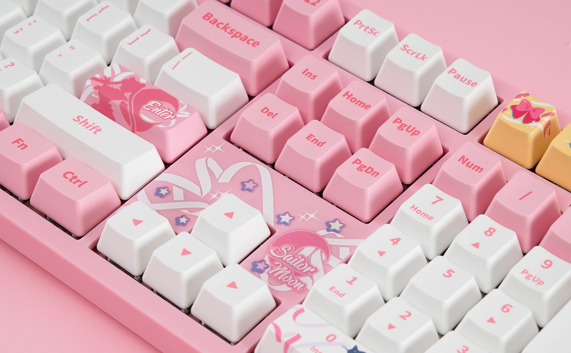 Akko 5108S Sailor Moon Crystall Full-Size Wired Hot-Swap Mechanical Gaming Keyboard RGB Backlit 108-key JDA PBT Dye-Sub Keycaps Akko 5108S Sailor Moon Crystall Full-Size Wired Hot-Swap Mechanical Gaming Keyboard RGB Backlit 108-key JDA PBT Dye-Sub Keycaps