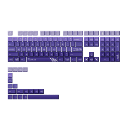 Akko Provence Purple PBT Dye-Sublimation JDA Keycaps
