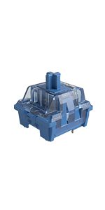 45 Pieces AKKO CS Switch Rose Red/Lavender Purple/Vintage White/Matcha Green/Ocean Blue/Radiant Red 3 Pin Switches DIY Original