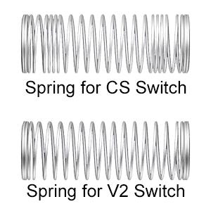 45 Pieces AKKO CS Switch Rose Red/Lavender Purple/Vintage White/Matcha Green/Ocean Blue/Radiant Red 3 Pin Switches DIY Original