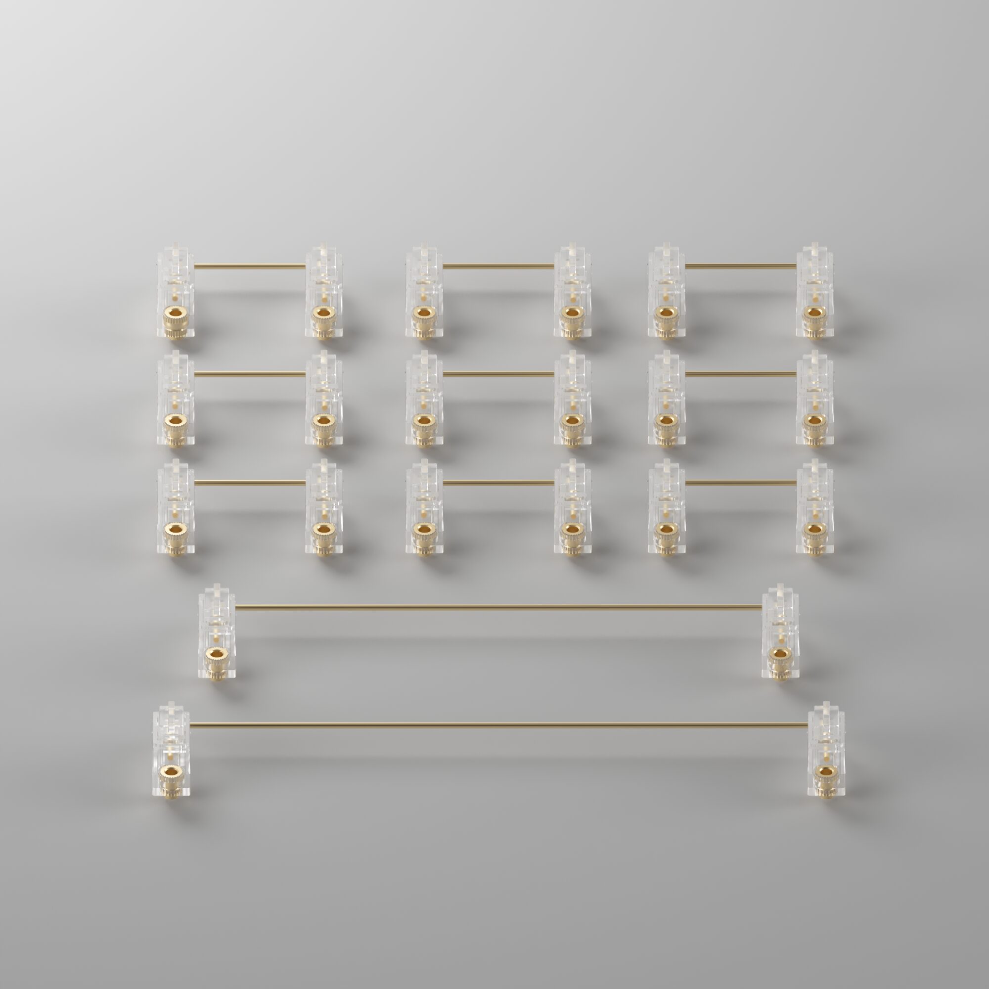 Akko PCB Screw-in Stabilizer Multi-color for Mechanical Gaming Keyboard DIY Customization Kit Barebone version Keyboard