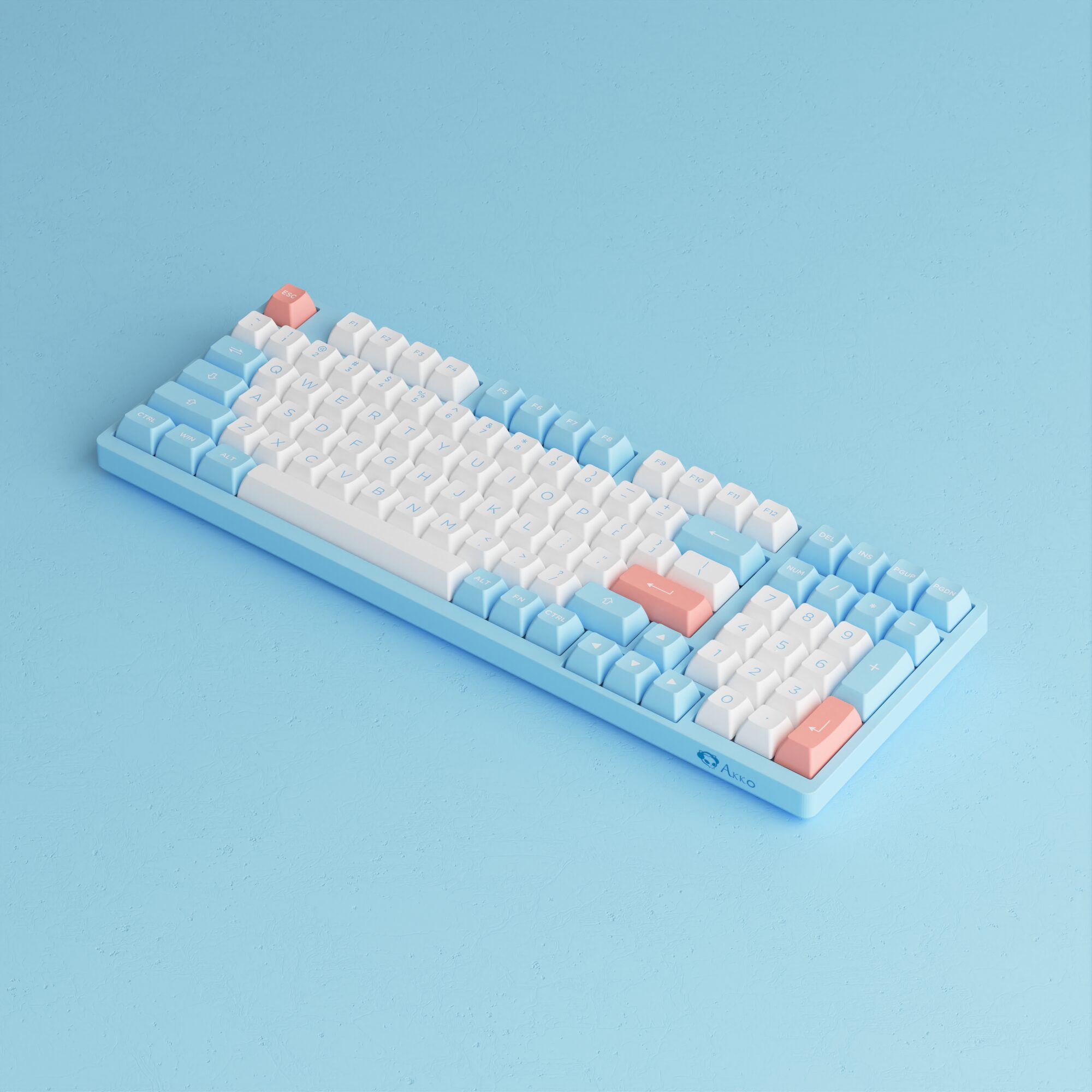 Akko 3098B Doll of the Princess RGB Hot-Swap Wireless Mechanical Gaming Keyboard 98-key Multi-Modes Bluetooth 5.0/2.4GHz/Type-C Akko 3098B Doll of the Princess RGB Hot-Swap Wireless Mechanical Gaming Keyboard 98-key Multi-Modes Bluetooth 5.0/2.4GHz/Type-C