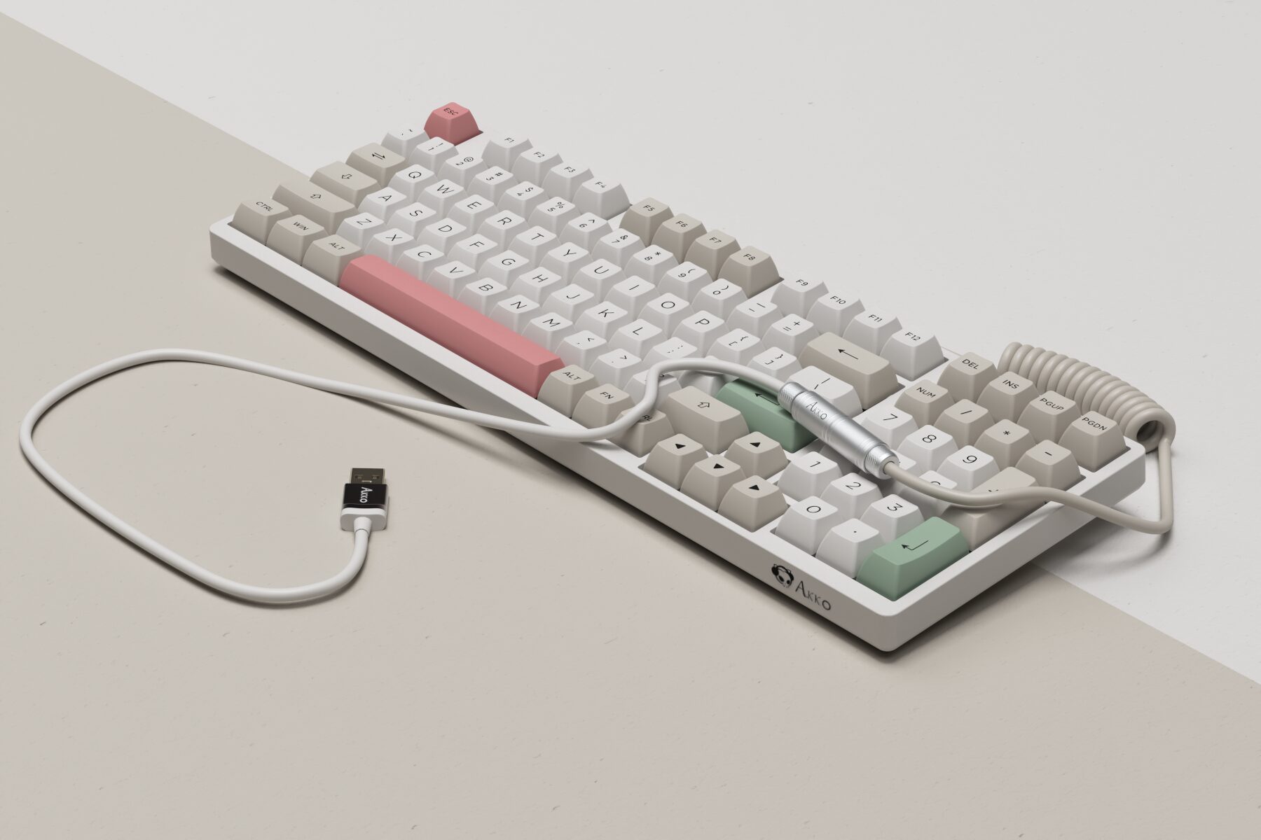 Akko 3098B 9009 Retro RGB Hot-Swap Wireless Mechanical Gaming Keyboard 98-key Multi-Modes BT5.0/2.4GHz/Type-C PBT Double Shot Akko 3098B 9009 Retro RGB Hot-Swap Wireless Mechanical Gaming Keyboard 98-key Multi-Modes BT5.0/2.4GHz/Type-C PBT Double Shot