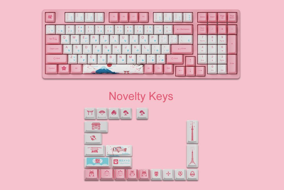 Akko 3098B World Tour Tokyo R2 RGB Hot-Swap Wireless Mechanical Gaming Keyboard 98-key Multi-Modes Bluetooth 5.0/2.4GHz/Type-C Akko 3098B World Tour Tokyo R2 RGB Hot-Swap Wireless Mechanical Gaming Keyboard 98-key Multi-Modes Bluetooth 5.0/2.4GHz/Type-C