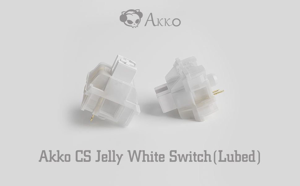 Akko CS Switches Lubed 45 Pcs with 3-Pins Plate-mounted Pre-lubed Tactile and Linear Switch for MX Mechanical Keyboard Akko CS Switches Lubed 45 Pcs with 3-Pins Plate-mounted Pre-lubed Tactile and Linear Switch for MX Mechanical Keyboard