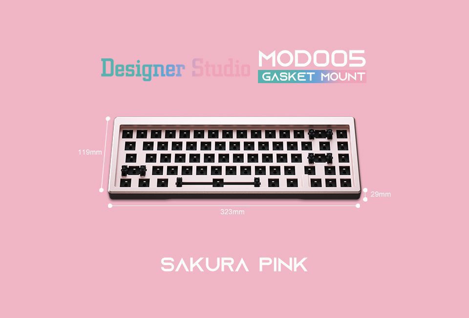 Akko MOD 005 / 007 DIY Kit Mechanical Keyboard Metal Gasket Structure RGB Hot-Swappable Key Customization Kit 67/81 Keys Game Akko MOD 005 / 007 DIY Kit Mechanical Keyboard Metal Gasket Structure RGB Hot-Swappable Key Customization Kit 67/81 Keys Game