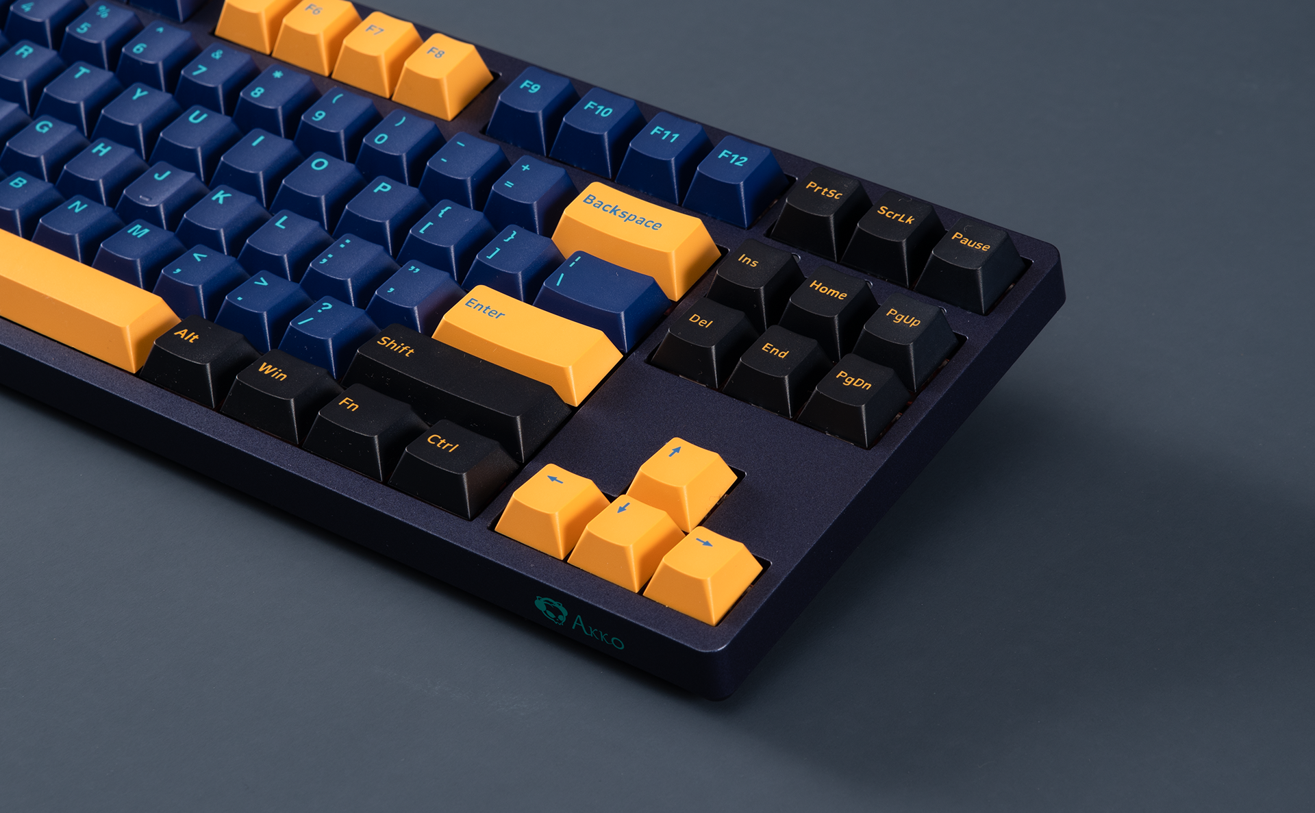 Akko 3087DS Horizon Mechanical Gaming Keyboard Wired 87-Key TKL with Cherry Profile PBT Double Shot Keycaps N-key Rollover