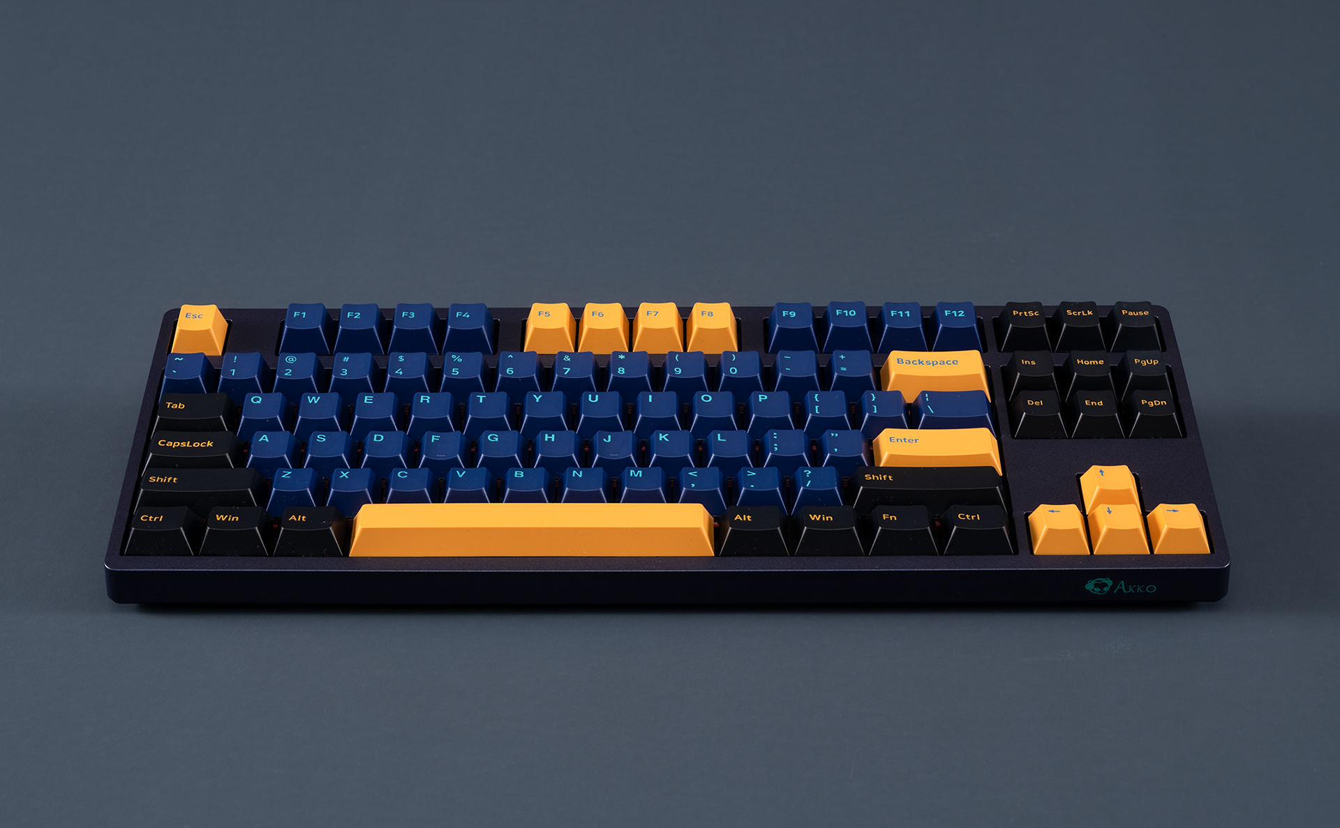 Akko 3087DS Horizon Mechanical Gaming Keyboard Wired 87-Key TKL with Cherry Profile PBT Double Shot Keycaps N-key Rollover