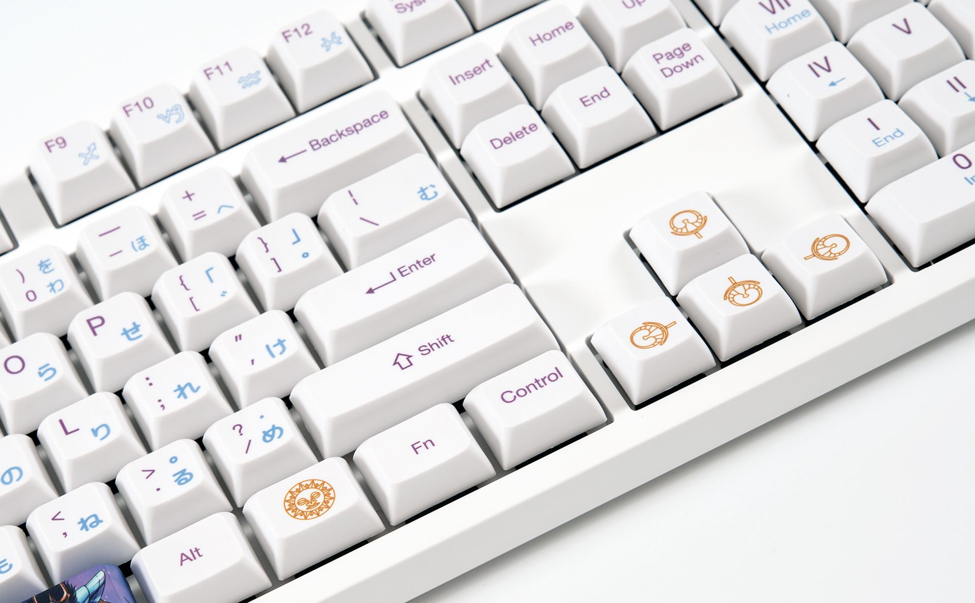 Akko 3108 V2 Saint Seiyaa Full-Size Wired Mechanical Gaming Keyboard 108-key with JDA profile PBT Dye-Sublimation Keycaps