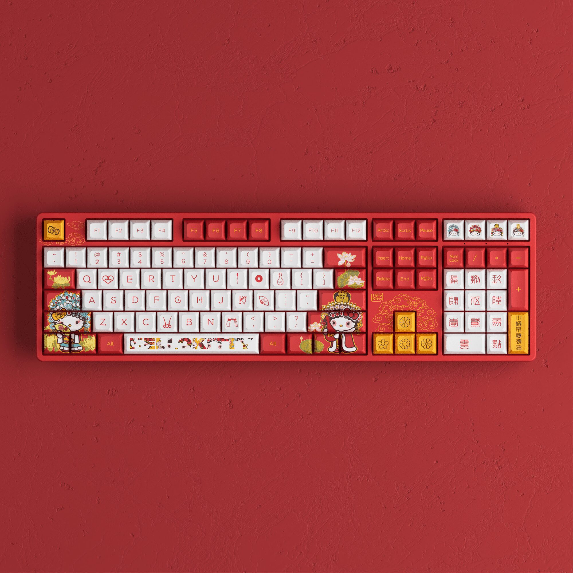 Akko 5108S Peking Opera (A) RGB Backlit Full-Size Mechanical Gaming Keyboard Wired 108-key JDA Profile PBT Dye-Sub Keycaps Akko 5108S Peking Opera (A) RGB Backlit Full-Size Mechanical Gaming Keyboard Wired 108-key JDA Profile PBT Dye-Sub Keycaps