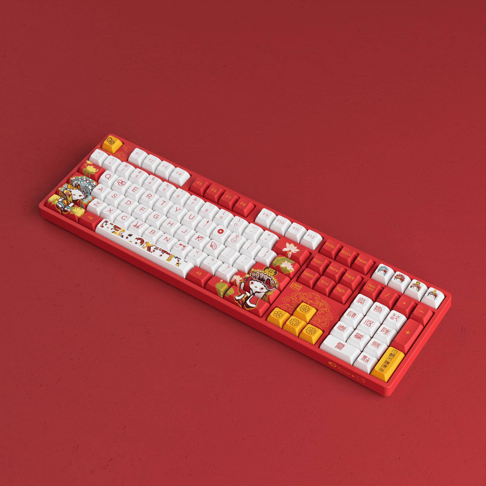 Akko 5108S Peking Opera (A) RGB Backlit Full-Size Mechanical Gaming Keyboard Wired 108-key JDA Profile PBT Dye-Sub Keycaps Akko 5108S Peking Opera (A) RGB Backlit Full-Size Mechanical Gaming Keyboard Wired 108-key JDA Profile PBT Dye-Sub Keycaps